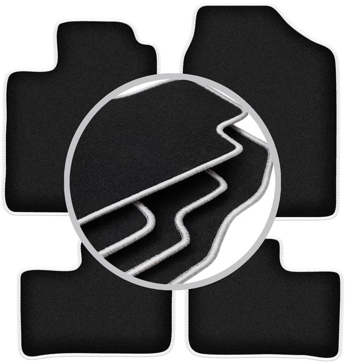 CARLUX-SILVER automatten voor: Daihatsu Cuore VI hatchback (2003-2007)