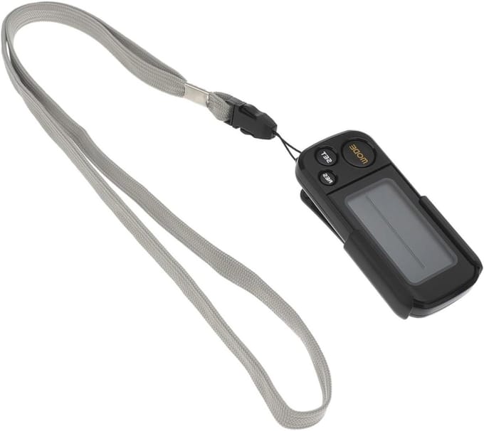Stappenteller Digitaal - Loopmeter Activiteit - Fitness Doel - 3D Sensor Technologie - 8x3.8CM - Zilver