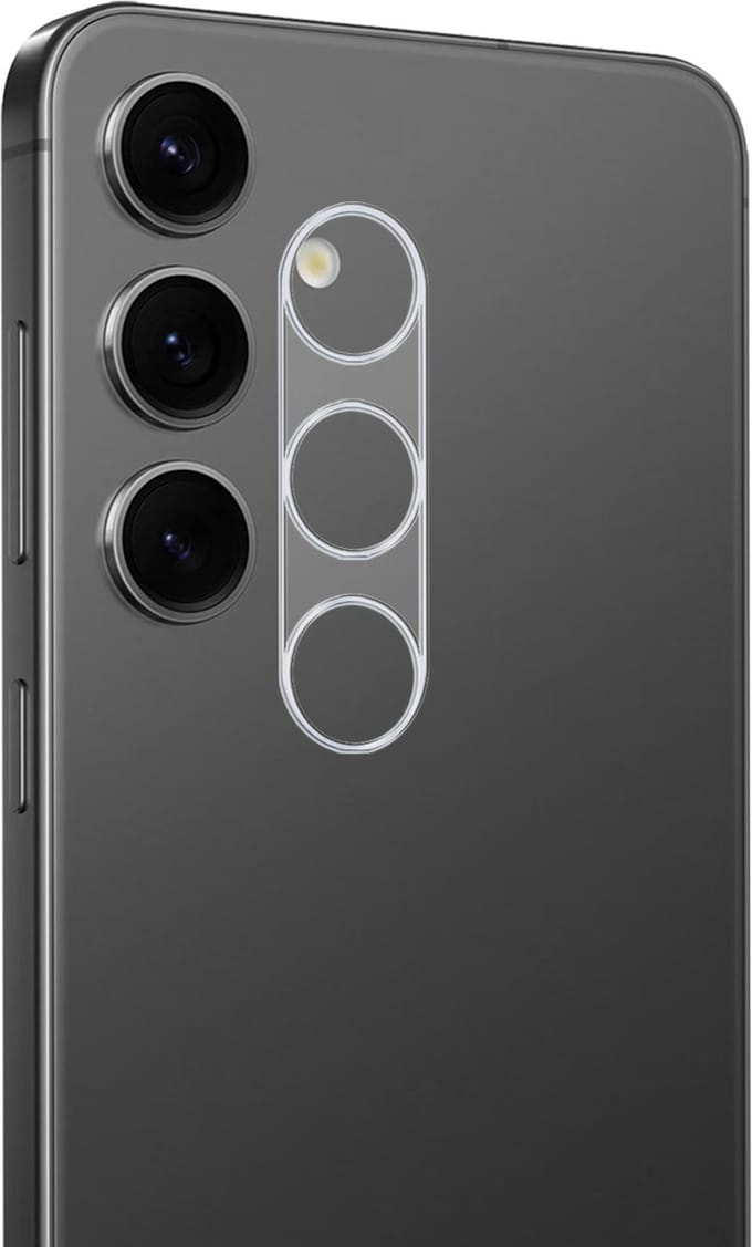 Camera Lens Protector - Geschikt voor Samsung Galaxy S25 Plus - Extra Sterk - Gehard Glas - Camera Screenprotector - Beschermglas - Tempered Glass - Screen Protector