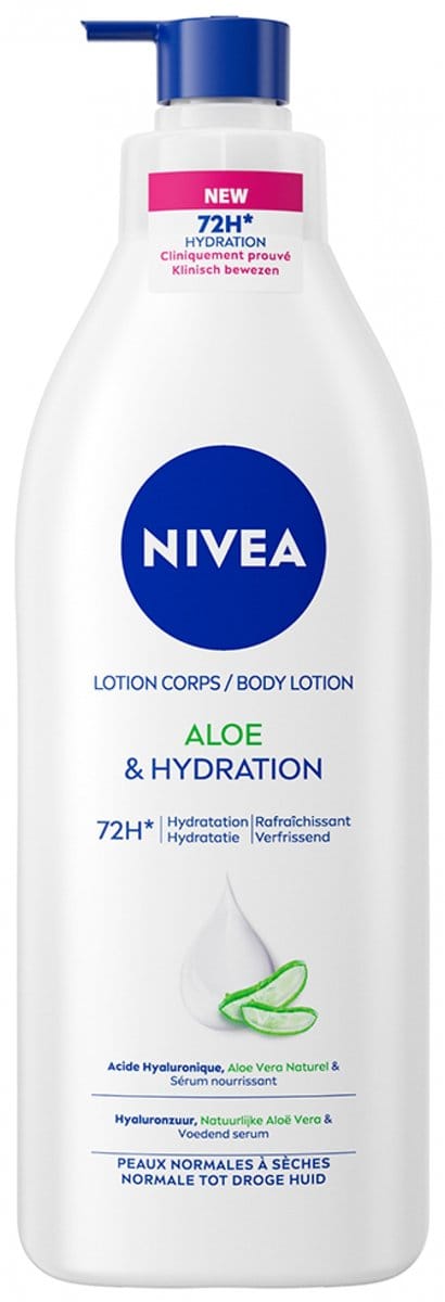 Nivea Bodylotion Aloë & Hydratatie 72H 400 ml