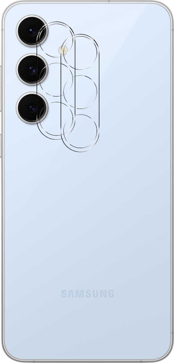 Camera Protector voor Samsung Galaxy S24 FE - 2 stuks van glas Transparante glazen