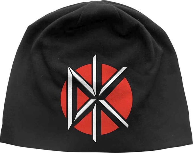 Dead Kennedys - DK Logo JD Print Beanie Muts - Zwart