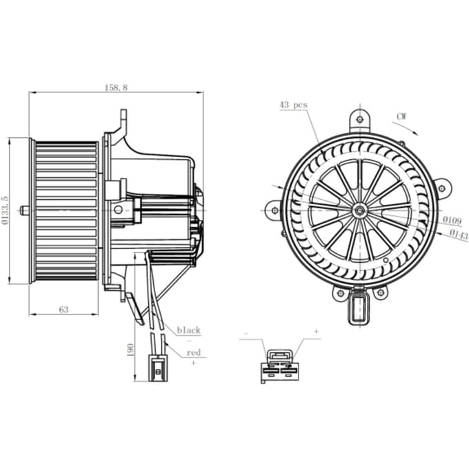 Binnenventilator NRF 34295