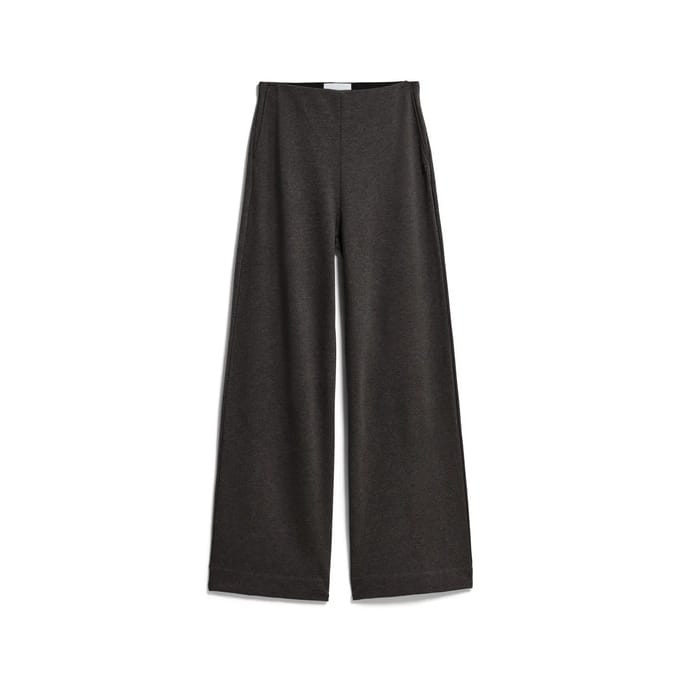 wide leg broek met elastische band