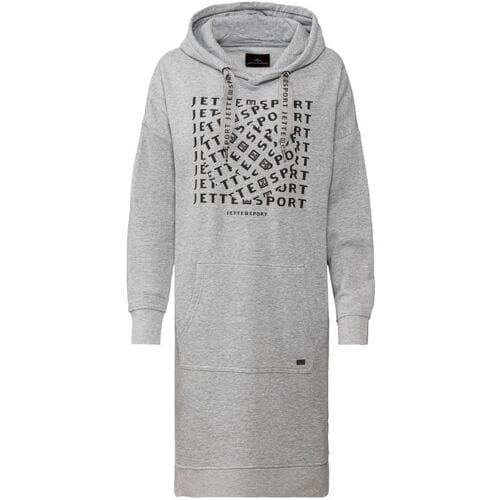 CRIVIT by Jette Sport dames sweaterjurk met katoen (Grijs, M (40/42))