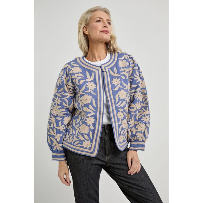 Josephine & Co Daaf Jacket Marlin Maat: 36 | Lichte Jassen Outlet | Dames | Blauw