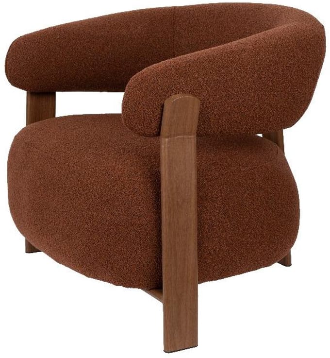 Puur - Rena fauteuil - bruin