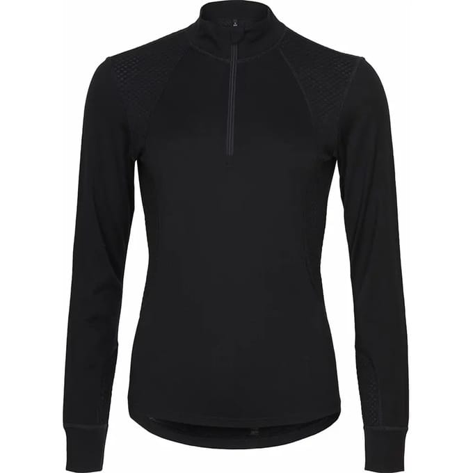 Damestrui met 1/2 rits en lange mouwen Catago Madeleine Merino