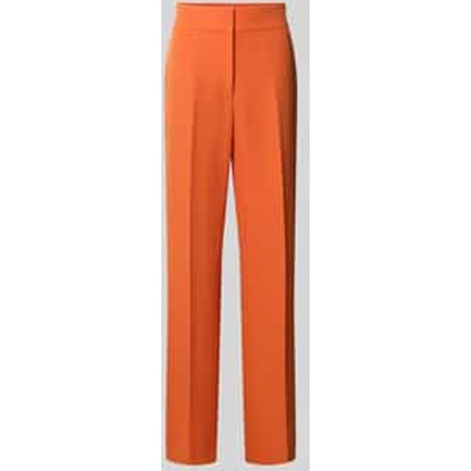 wide leg wijdte broek met riemlusjes model 'HIMIA-1'