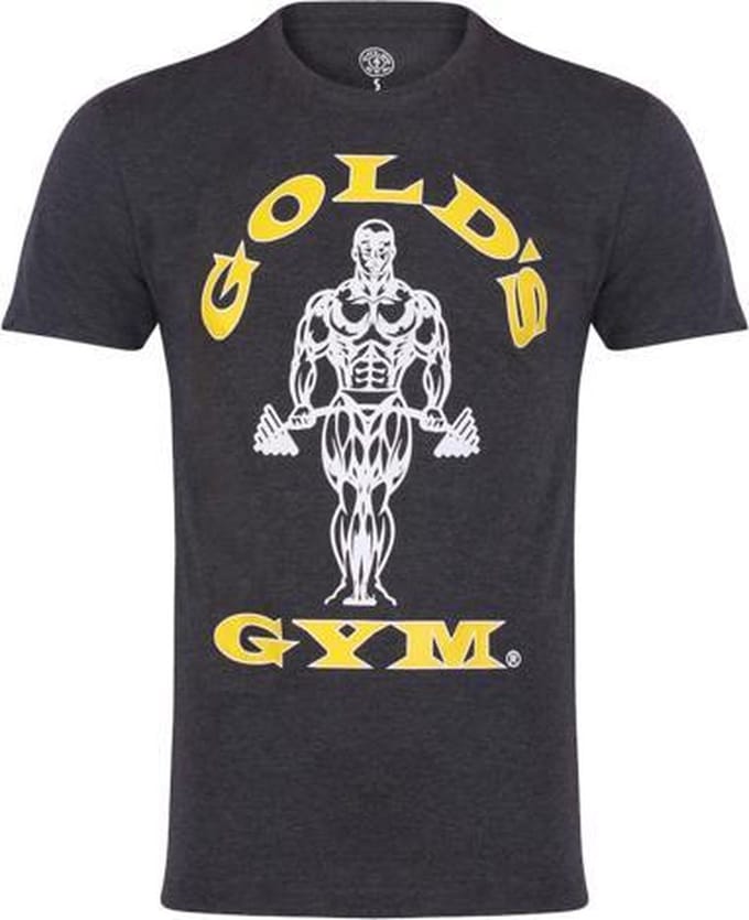 GGTS002 Muscle Joe T-Shirt - Charcoal Marl - S