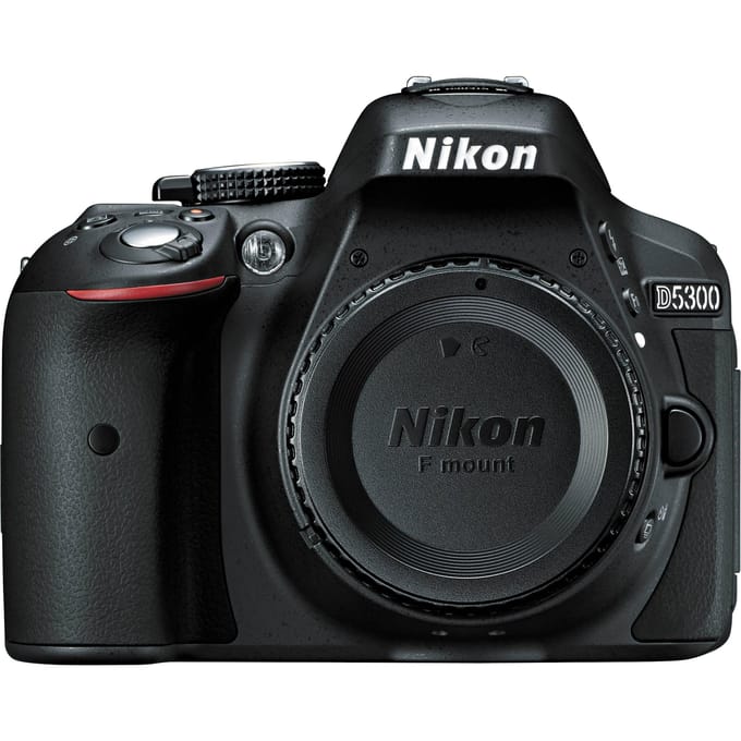 Nikon D5300 DSLR-camera zwart