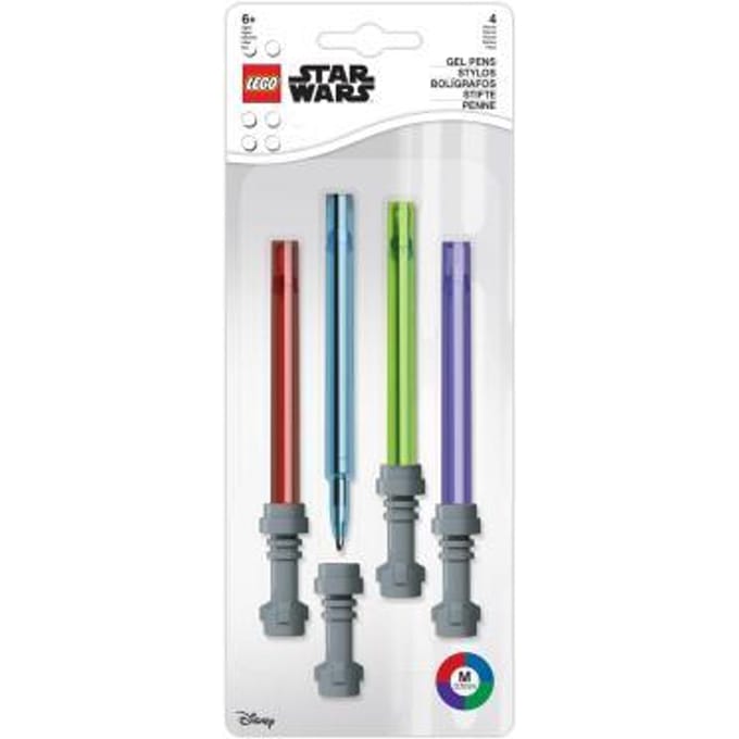 LEGO Star Wars Lightsaber Gel Pens Multipack Schrijfgerief