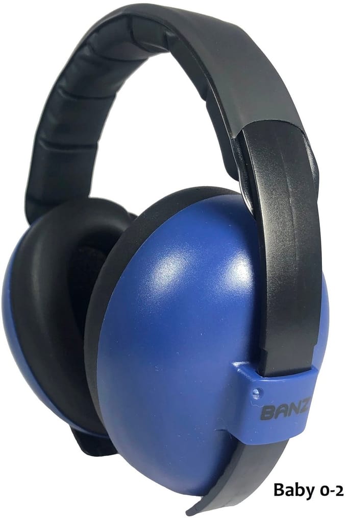 BANZ Earmuffs Navy