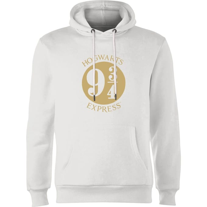 Harry Potter Platform Hoodie - White - S