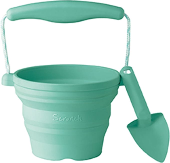 SCRUNCH Speelgoedemmer - Munt - Opvouwbaar - Recycleerbaar