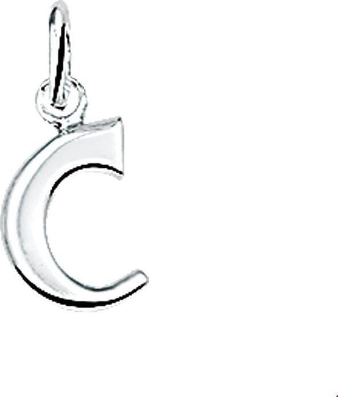 Zilveren Hanger letter C 1002763