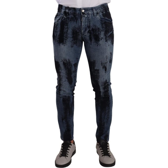 Verfspetter Skinny Jeans