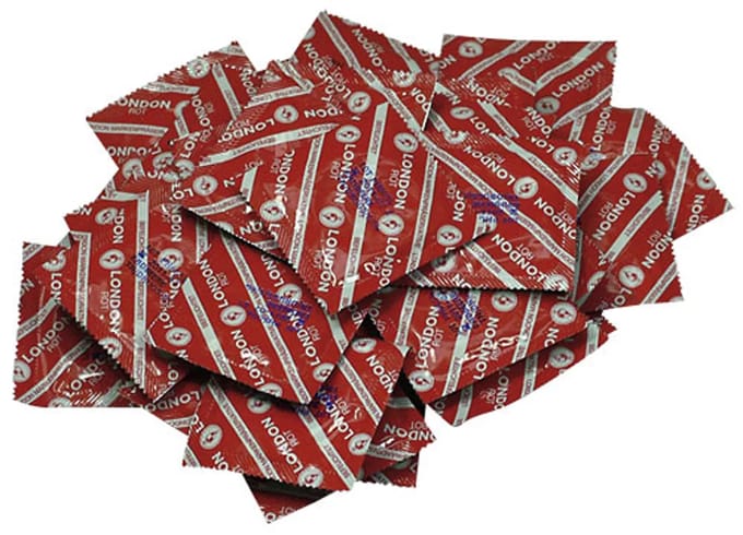 Durex London Red Aardbeien Condooms - 100 stuks