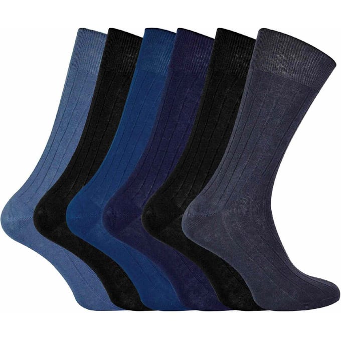 6-pack Mannen 100% Egyptisch Katoenen Dressokken