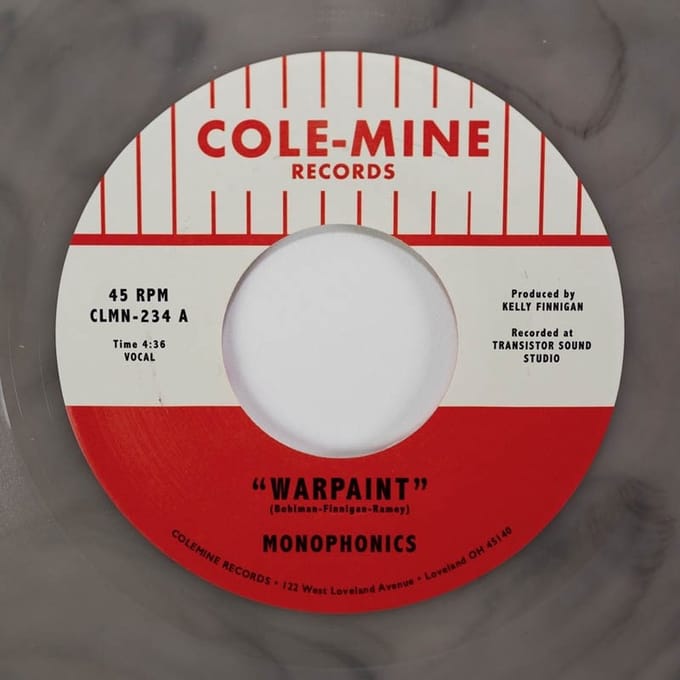 Monophonics & Kelly Finnigan - Warpaint (7" Single)