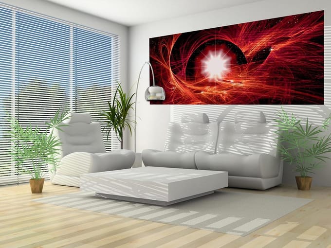 Abstract Modern Design Photo Wallcovering