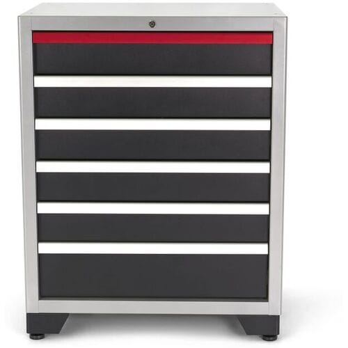 HBM 6 Laden Deluxe Professionele Gereedschapskast voor Werkplaatsinrichting