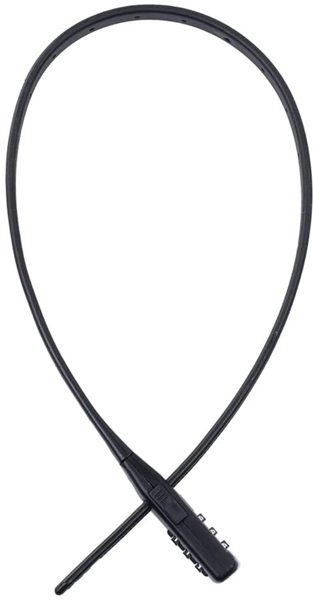 LK150 Combi Zip Multi-use Cycle Security Cable & Bike Lock Zwart One Size - Fietsveiligheid - Fietsbeveiliging
