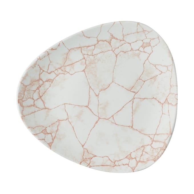Churchill Studio Prints Kintsugi Lotus Coral Borden 178mm (12 stuks)