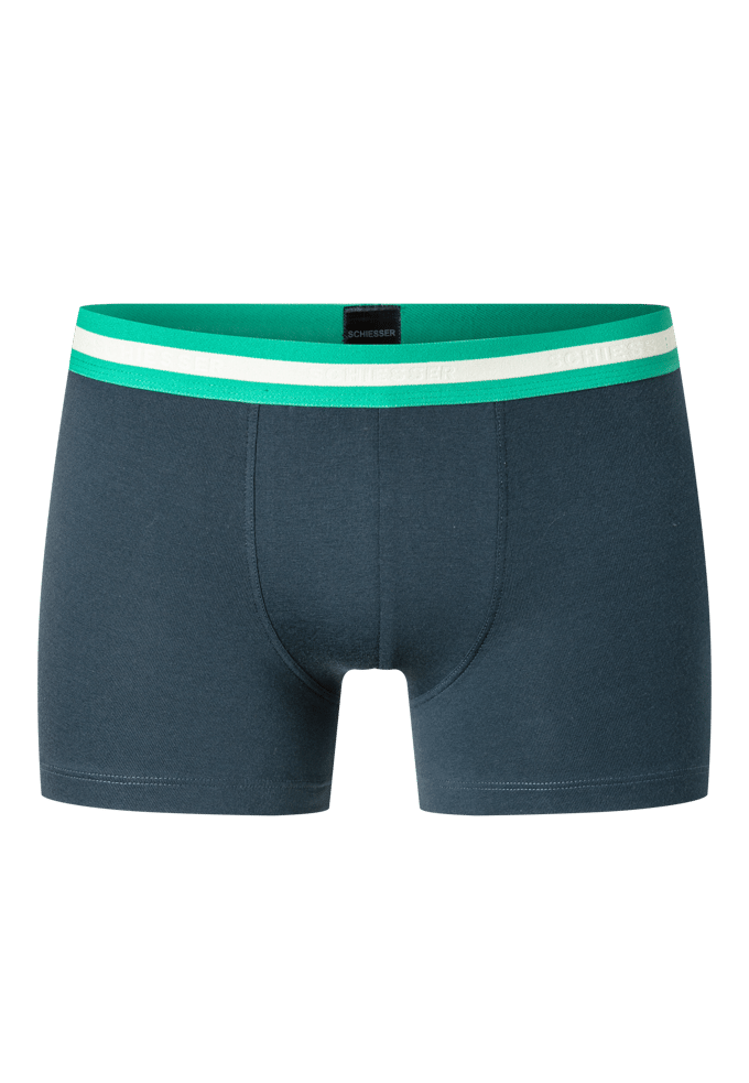 Shorts, set van 3, donkerblauw/groen - 95/5 152