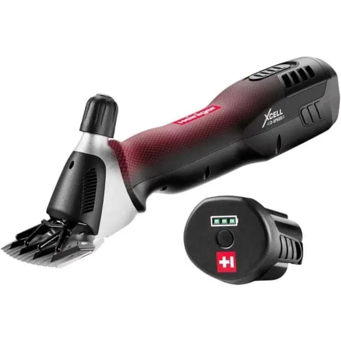 Heiniger Xcell 2-Speed – Krachtige snoerloze scheermachine met 2 accu’s