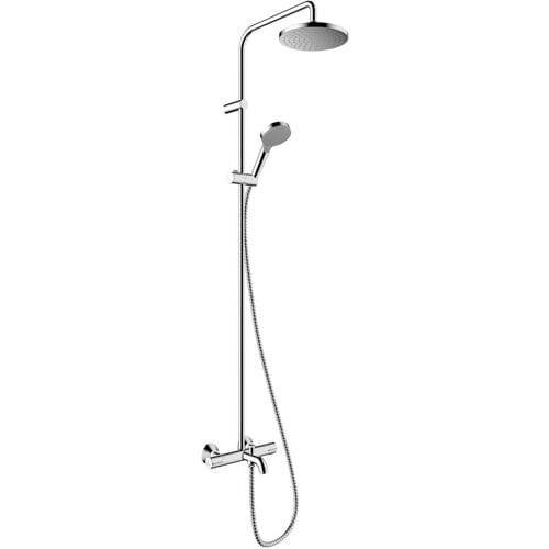 Hansgrohe Vernis Blend shower system 200 1 jet with tub thermostat 26274000