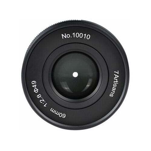 7Artisans 60mm F2.8 II Fujifilm X-Mount Objectief