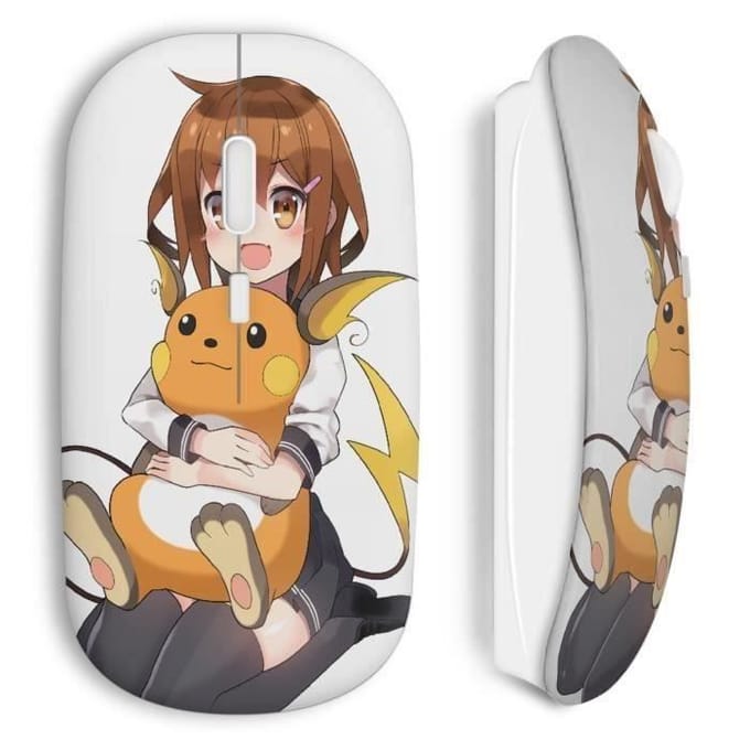 Souris Sans Fil Raichu Pokemon Dans Les Bras