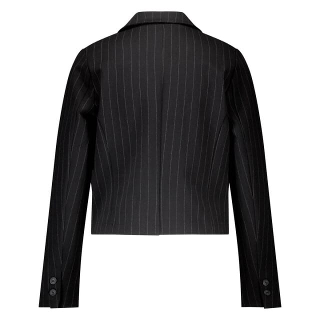 Red Button Blazer Skipper Punta Pinstripe Srb4623 Black Dames Maat - S