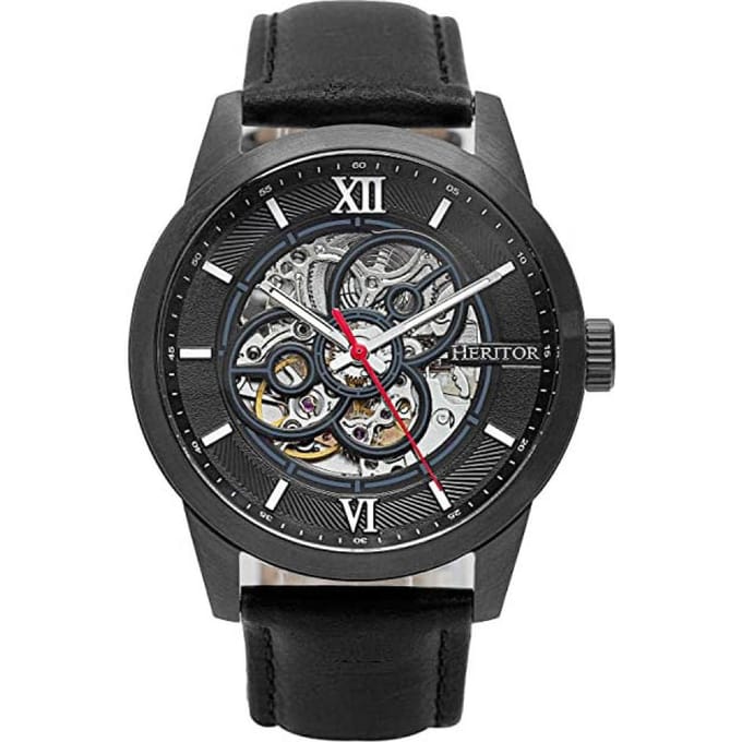 Heritor Jonas Automatic HERHR9506 Heren Horloge 43mm 10 ATM