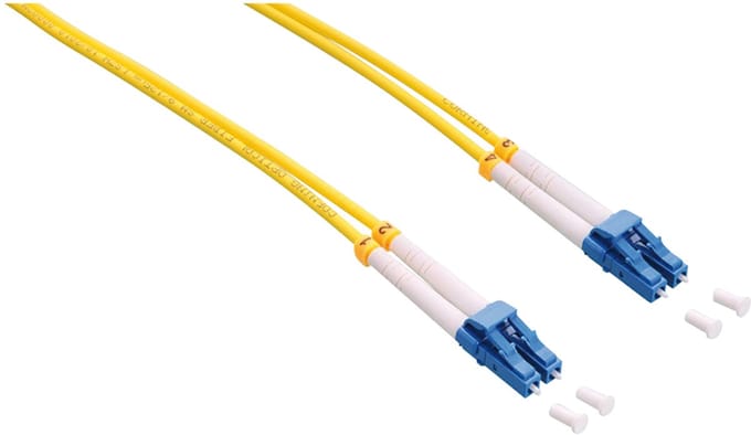 LogiLink FP0LC01 Glasvezel Optische vezel Aansluitkabel 9/125 µ Singlemode OS2 1.00 m