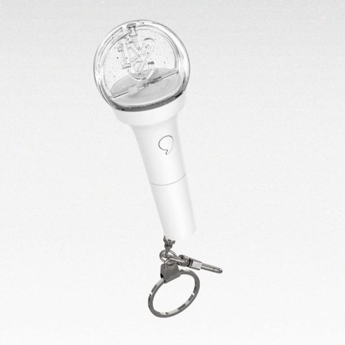 Porte-clés lumineux officiel IVE white