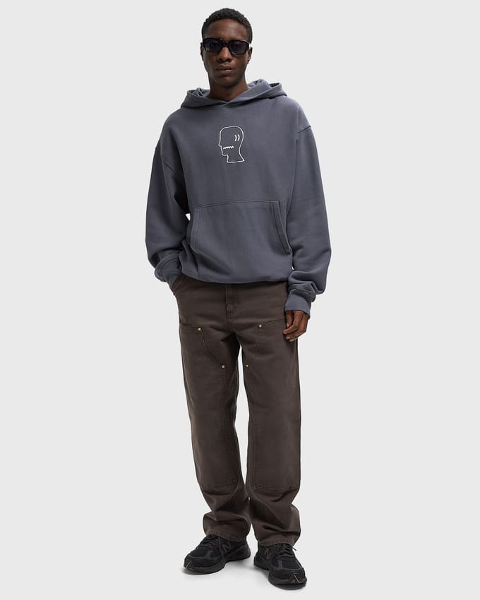 BRAIN DEAD LOGOHEAD HOODIE