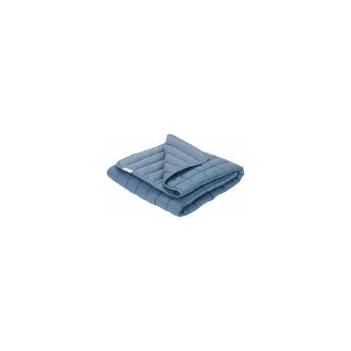 Little Dutch ledikantdeken pure Dark Blue Denim unisex