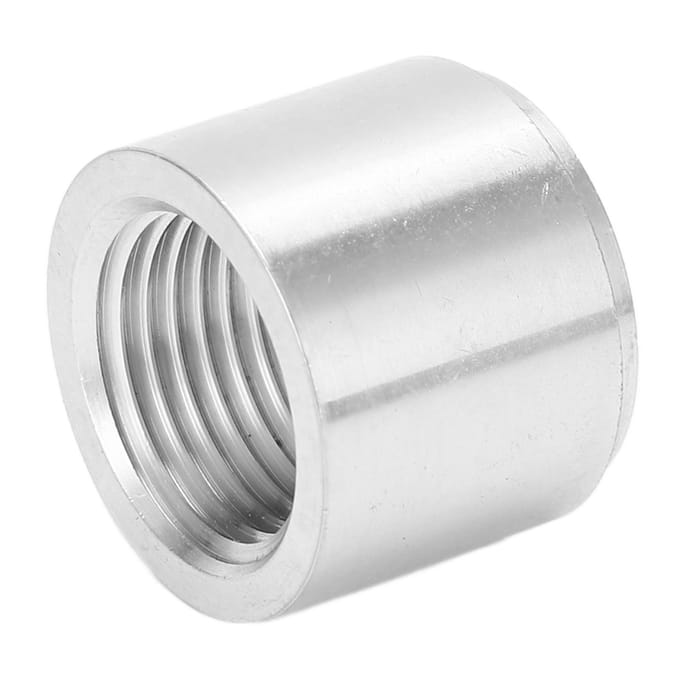 Bouchon à souder 38 pouces Filetage femelle Raccord en aluminium anticorrosion Accessoire universel pour voiture