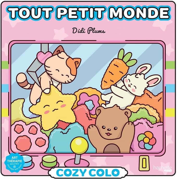 Cozy Colo - Didi Plums - Tout Petit Monde - Hachette - Kleurboek voor volwassenen