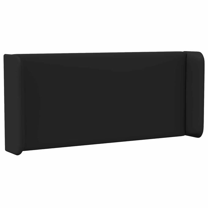 vidaXL - Hoofdbord - oor - Zwart - PVC