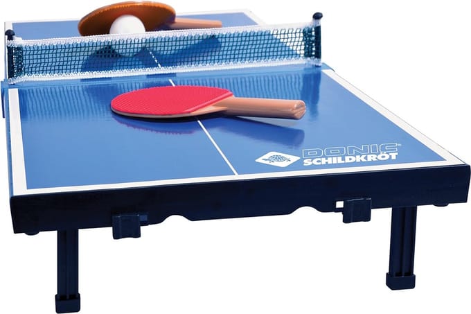 Donic schildpad mini-tafeltennistafelset