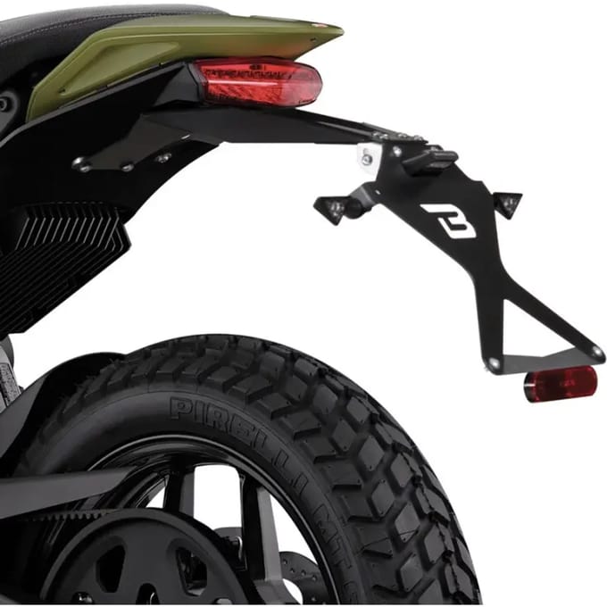 Motorfiets kentekenplaathouder Barracuda Zero Motorcycles Zero DS