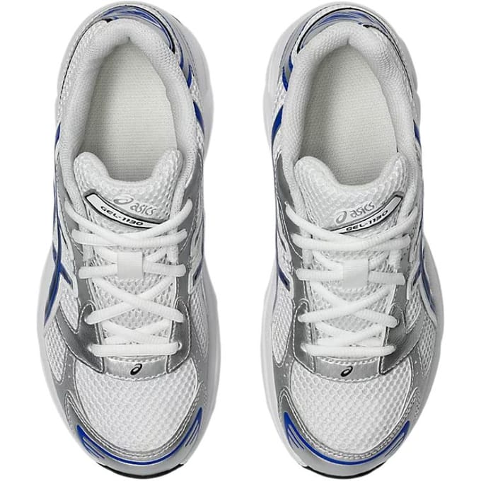 ASICS Gel 1130 GS Wit Blauw Kindersneakers 1204A169-102 40 gray