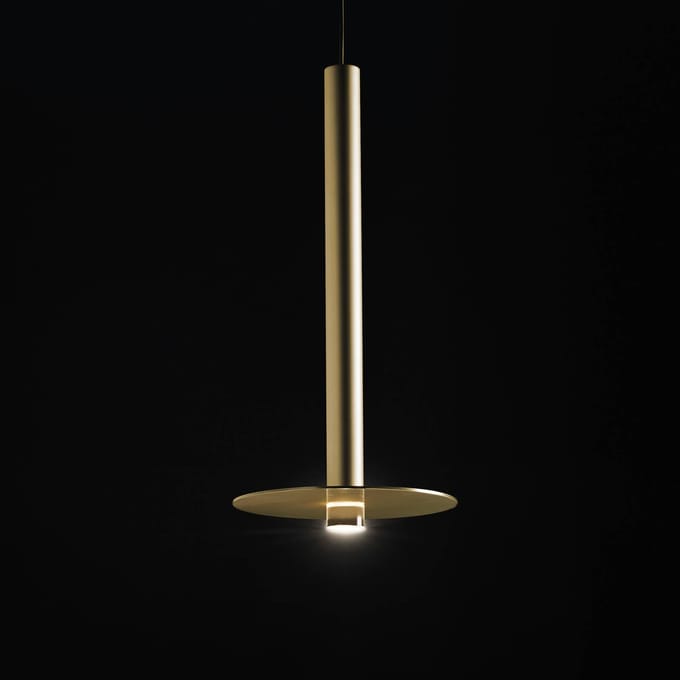 LEDS-C4 Candle LED hanglamp 00-6017 goud satijn