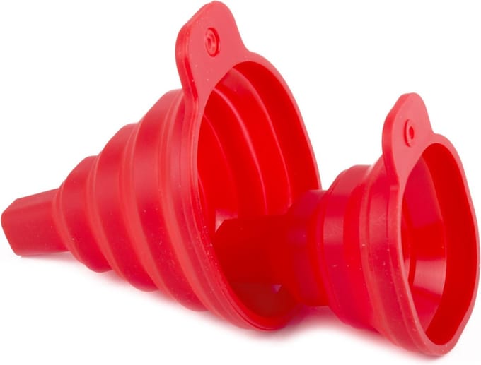 Benson Trechterset - Silicone - Rood - 2-delig - 55 & 75 mm