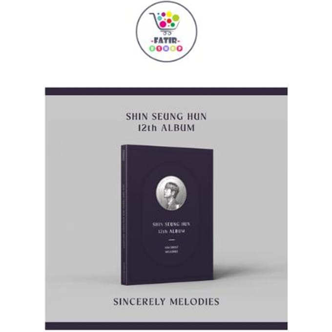 SHIN SEUNG HUN 12e Album SINCERELY MELODIES No POB white