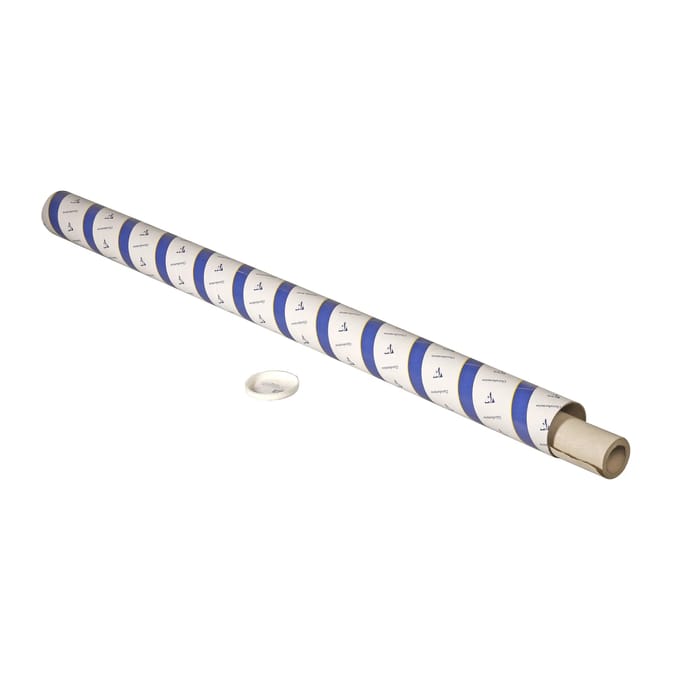 Natuurlijke polycotton schilderrol met zandkorrel Clairefontaine