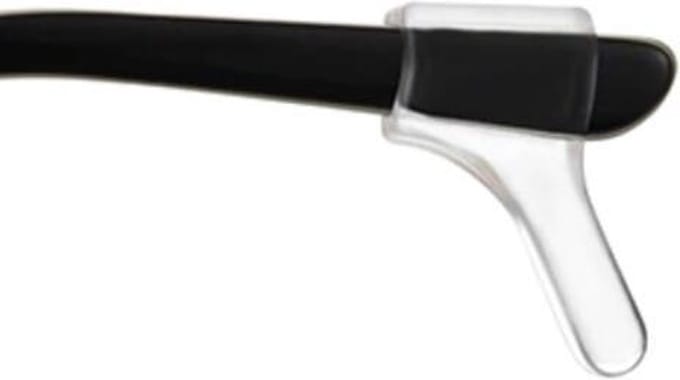 Eyezoo® - Brilhaakjes – Oorhaakjes – Onopvallend – Transparant – Recht
